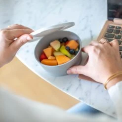 CONNECT LID 0,4 * - Deckel Für Schale 400ml In Organic White -Küchenzubehör koziol organic connect lid 0 4 deckel fur schale 400ml in organic white 2