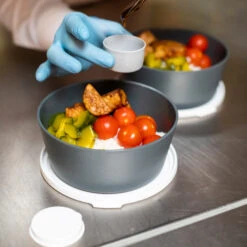 CONNECT LID 0,4 * - Deckel Für Schale 400ml In Organic White -Küchenzubehör koziol organic connect lid 0 4 deckel fur schale 400ml in organic white 3