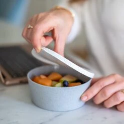 CONNECT LID 0,4 * - Deckel Für Schale 400ml In Organic White -Küchenzubehör koziol organic connect lid 0 4 deckel fur schale 400ml in organic white 4