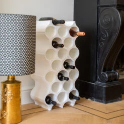 SET-UP - Flaschenregal In Organic Grey -Küchenzubehör koziol organic set up flaschenregal in organic grey 3