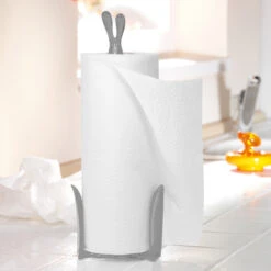 Koziol ROGER * - Küchenrollenhalter In Cosmos Black -Küchenzubehör koziol roger kuchenrollenhalter in cosmos black 3