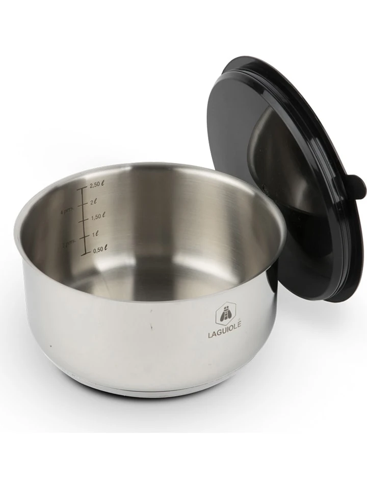 Laguiole 8tlg. Edelstahl-Kochgeschirr-Set 6 Laguiole 8tlg. Edelstahl-Kochgeschirr-Set – Bild 4
