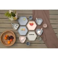 4er-Pack Löffel Geo In Grau -Küchenzubehör lassig 4er pack loffel geo in grau 3