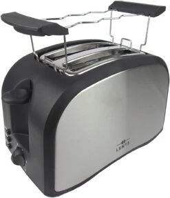 2-Scheiben Toaster 800W In Schwarz