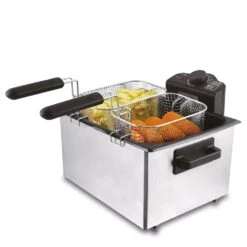 Fritteuse Edelstahl 5L In Silber