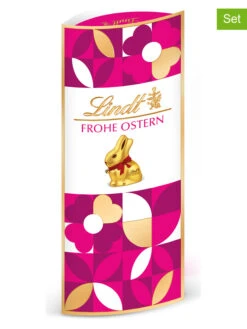 Lindt 4er-Set: Geschenkboxen "Mosaik - Pink", 4x 37 G