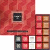 Schokoladenplättchen-Auswahl "Metal Tin-Box Of 50 Chocolate Squares" - 240 G -Küchenzubehör maxims schokoladenplattchen auswahl metal tin box of 50 chocolate squares 240 g