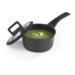 Stielkasserolle Stieltopf Kochtopf Topf 18 Cm Induktion N8WERK Midnight Edition -Küchenzubehör n8werk stielkasserolle stieltopf kochtopf topf 18 cm induktion n8werk midnight edition 3