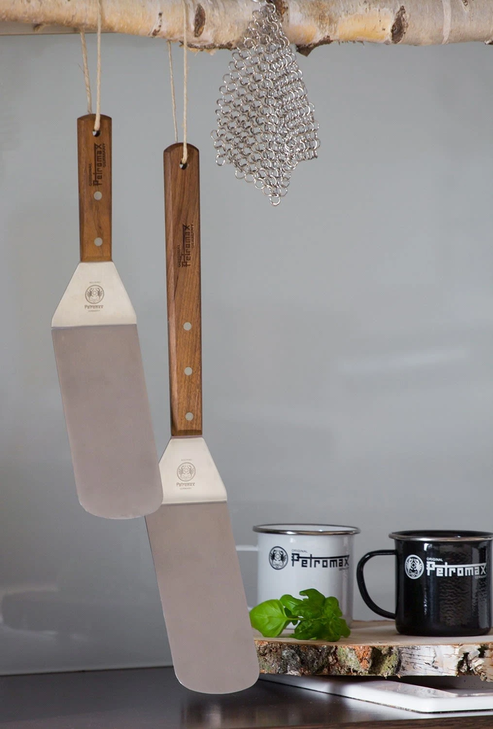 Petromax Grill-& Pfannenwender Mit Kurzgriff In Silber 8 Petromax Grill-& Pfannenwender Mit Kurzgriff In Silber – Bild 6