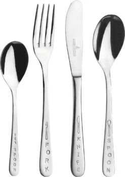 Kinderbesteck 4-tlg. Kids In Silber