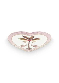 Pip Studio 2er-set: Geschirr "Heart Shape Plates La Majorelle" In Rosa (D) 21.5cm -Küchenzubehör pip studio 2er set geschirr heart shape plates la majorelle in rosa d 21 5cm 2