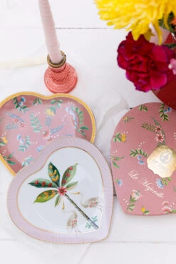 Pip Studio 2er-set: Geschirr "Heart Shape Plates La Majorelle" In Rosa (D) 21.5cm -Küchenzubehör pip studio 2er set geschirr heart shape plates la majorelle in rosa d 21 5cm 7