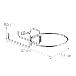 10x Sektkühlerhalter In Silber -Küchenzubehör relaxdays 10x sektkuhlerhalter in silber 3