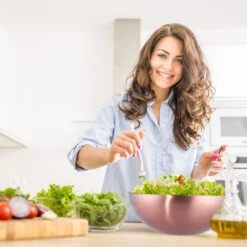 2 X Salatschüssel In Kupfer - (H)12 X Ø 31,5 Cm -Küchenzubehör relaxdays 2 x salatschussel in kupfer h 12 x o 31 5 cm 2