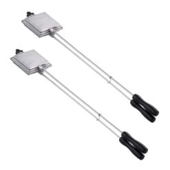 2 X Sandwicheisen In Silber 17 2 X Sandwicheisen In Silber -Küchenzubehör relaxdays 2 x sandwicheisen in silber 7