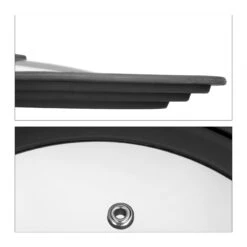 4x Topfdeckel In Schwarz - Ø20-24 Cm -Küchenzubehör relaxdays 4x topfdeckel in schwarz o20 24 cm 5