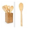 5-tlg. Kochlöffelset - (L)30 Cm -Küchenzubehör relaxdays 5 tlg kochloffelset l 30 cm