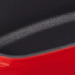 Bräter Mit Deckel In Rot -Küchenzubehör relaxdays brater mit deckel in rot 6