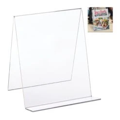 Buchaufsteller In Transparent A4 - (B)20x (H)24 X (T)20 Cm