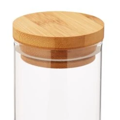 Gewürzbehälter Set In Natur/ Transparent - (B)36 X (H)10,5 X (T)9,5 Cm -Küchenzubehör relaxdays gewurzbehalter set in natur transparent b 36 x h 10 5 x t 9 5 cm 5