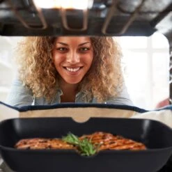 Grillfpanne In Schwarz - (B)29 X (T)29 Cm -Küchenzubehör relaxdays grillfpanne in schwarz b 29 x t 29 cm 2