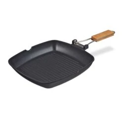 Grillfpanne In Schwarz - (B)29 X (T)29 Cm -Küchenzubehör relaxdays grillfpanne in schwarz b 29 x t 29 cm 7