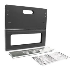 Klappgrill In Schwarz - (B)30 X (H)30,5 X (T)45,5 Cm -Küchenzubehör relaxdays klappgrill in schwarz b 30 x h 30 5 x t 45 5 cm 2