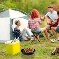 Kugelgrill In Schwarz - Ø 36 Cm -Küchenzubehör relaxdays kugelgrill in schwarz o 36 cm 1