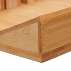 Messerhalter Schublade In Natur - (B)43 X (H)5 X (T)29 Cm -Küchenzubehör relaxdays messerhalter schublade in natur b 43 x h 5 x t 29 cm 6