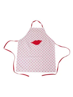 Rice Kinder-Küchenschürze In Rosa - (L)62 X (B)46 Cm