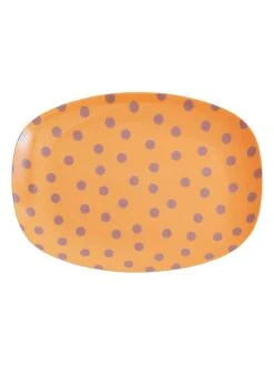 Rice Servierteller In Orange/ Lila - (L)23 X (B)16,5 Cm
