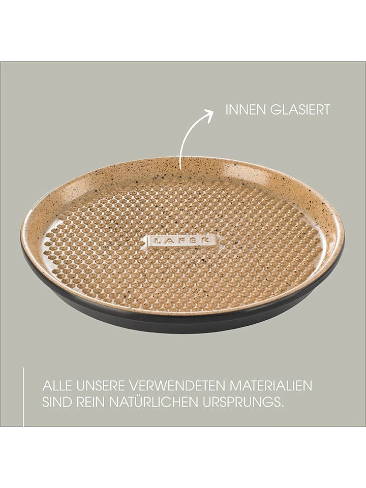Grillplancha In Beige/ Schwarz - Ø 32 Cm 5 Grillplancha In Beige/ Schwarz - Ø 32 Cm – Bild 3