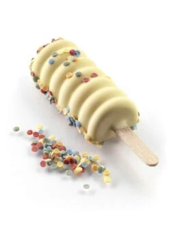 Silikomart Silikon-Backform In Weiß - (L)24 X (B)11,2 Cm -Küchenzubehör silikomart silikon backform in weiss l 24 x b 11 2 cm 1