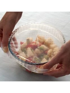 Silikomart Silikon-Frischhaltedeckel In Transparent - Ø 21 Cm -Küchenzubehör silikomart silikon frischhaltedeckel in transparent o 21 cm 3