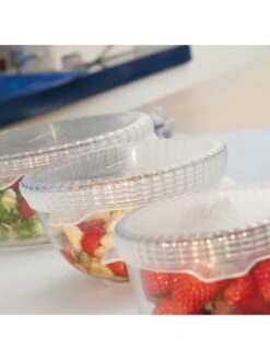 Silikomart Silikon-Frischhaltedeckel In Transparent - Ø 21 Cm -Küchenzubehör silikomart silikon frischhaltedeckel in transparent o 21 cm 4