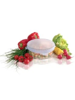 Silikomart Silikon-Frischhaltedeckel In Transparent - Ø 21 Cm -Küchenzubehör silikomart silikon frischhaltedeckel in transparent o 21 cm 5