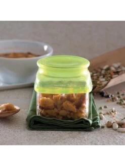 Silikomart Silikon-Frischhaltedeckel "L" In Lila - Ø 8 Cm -Küchenzubehör silikomart silikon frischhaltedeckel l in lila o 8 cm 2