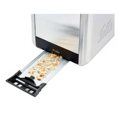 920.12 Toaster Steel Typ 8002 In Silber -Küchenzubehör solis 920 12 toaster steel typ 8002 in silber 3