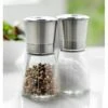 2tlg. Gewürzmühlen-Set "Milano" In Chrom - (H)13 Cm