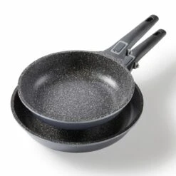 Imagination PLUS Pfannenset 2-tlg Mit Abnehmbarem Griff In Anthrazit