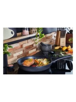 Tefal Bratpfanne "Black Stone" In Schwarz - Ø 24 Cm -Küchenzubehör tefal bratpfanne black stone in schwarz o 24 cm 5