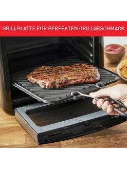 Tefal Heißluftfritteuse "Easy Fry Oven & Grill" In Schwarz -Küchenzubehör tefal heissluftfritteuse easy fry oven and grill in schwarz 3