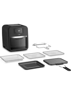 Tefal Heißluftfritteuse "Easy Fry Oven & Grill" In Schwarz -Küchenzubehör tefal heissluftfritteuse easy fry oven and grill in schwarz 6
