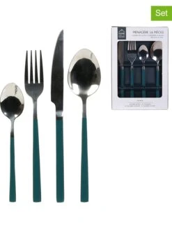 Küchenzubehör -Küchenzubehör the home deco factory 16tlg besteckset in grun 1