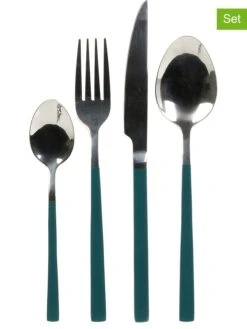 Küchenzubehör 23 16tlg. Besteckset In Grün