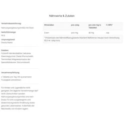 Eisen In Geschmacksneutral -Küchenzubehör tnt true nutrition technology eisen in geschmacksneutral 1