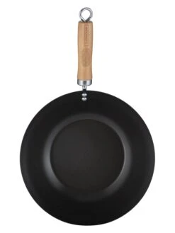 Wok "Typhoon" In Schwarz - Ø 28 Cm