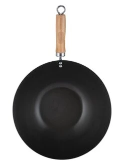 Wok "Typhoon" In Schwarz - Ø 31 Cm
