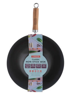 Wok "Typhoon" In Schwarz - Ø 31 Cm -Küchenzubehör typhoon wok typhoon in schwarz o 31 cm 3