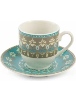 6er-Set: Kaffetassen "Cala Jondal" In Türkis - 90 Ml -Küchenzubehör villa d este 6er set kaffetassen cala jondal in turkis 90 ml 2